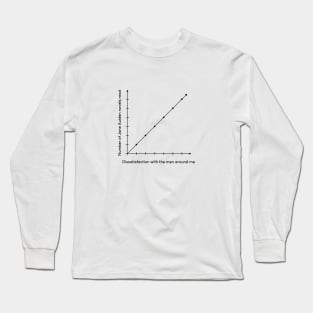 Jane Austen Novel Graph Long Sleeve T-Shirt